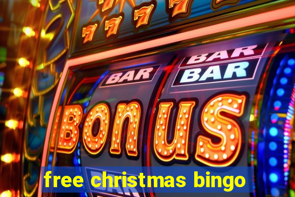 free christmas bingo