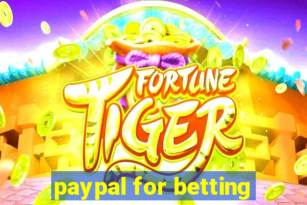 paypal for betting