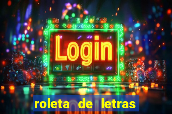 roleta de letras stop online