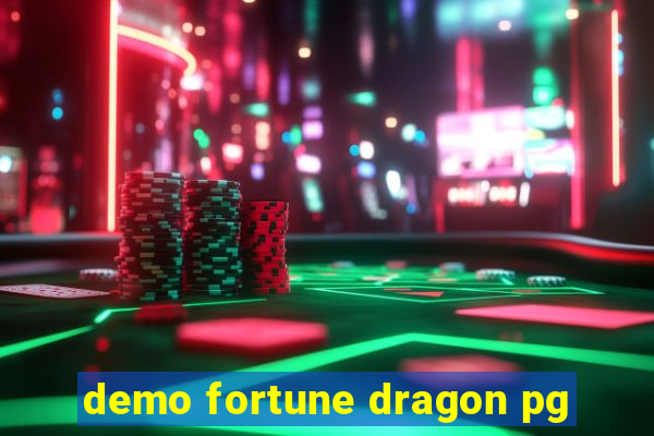 demo fortune dragon pg