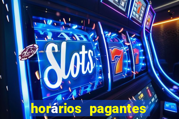 horários pagantes do fortune ox