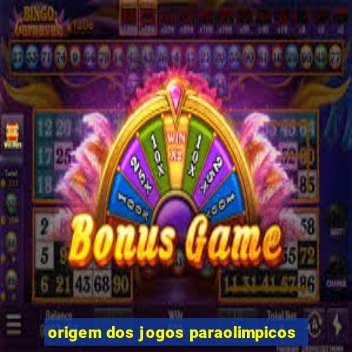 origem dos jogos paraolimpicos