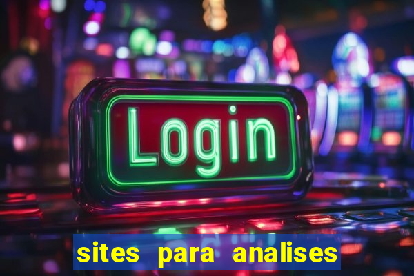 sites para analises de jogos de futebol