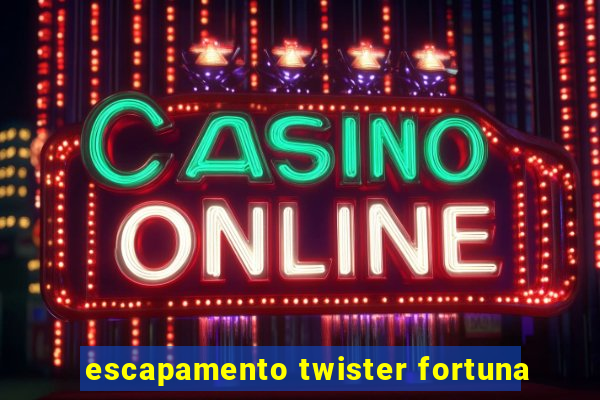 escapamento twister fortuna