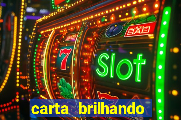 carta brilhando fortune tiger