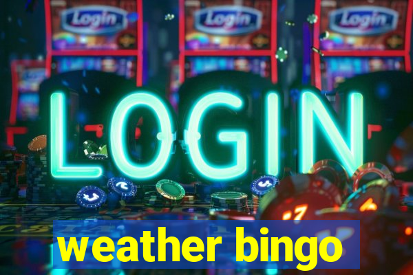 weather bingo