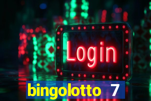 bingolotto 7 januari 2024