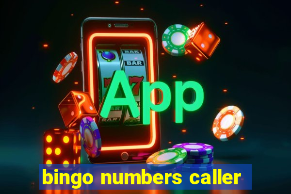 bingo numbers caller