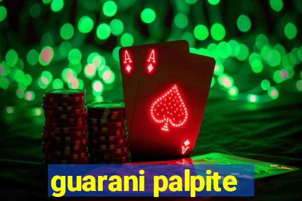 guarani palpite