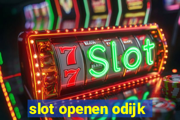 slot openen odijk