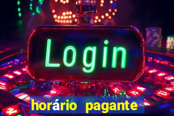 horário pagante fortune rabbit