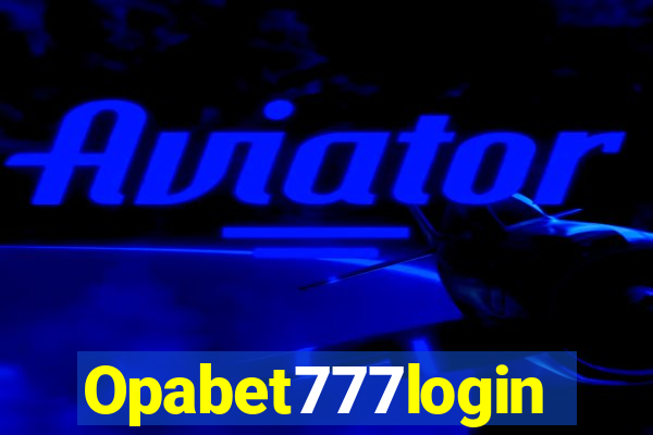 Opabet777login