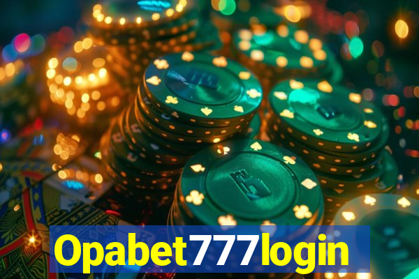 Opabet777login