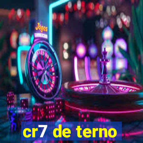 cr7 de terno