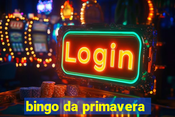 bingo da primavera