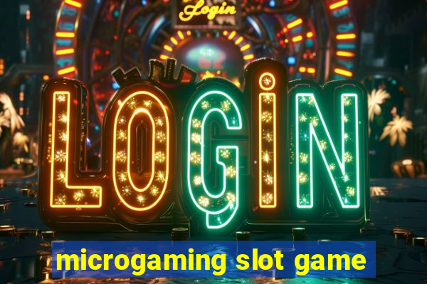 microgaming slot game