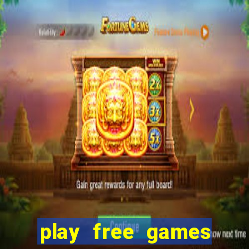 play free games slot machine