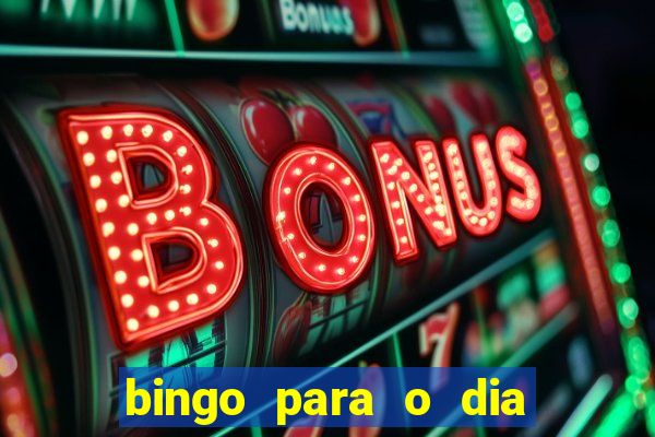 bingo para o dia da mulher