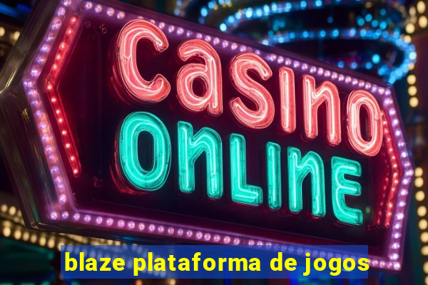 blaze plataforma de jogos