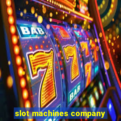 slot machines company