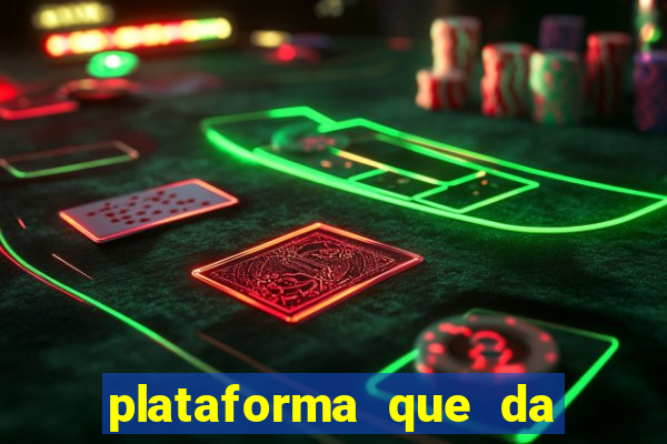 plataforma que da bonus de boas vindas