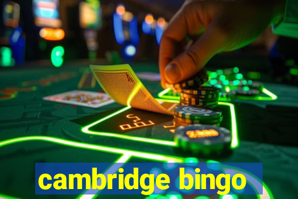 cambridge bingo