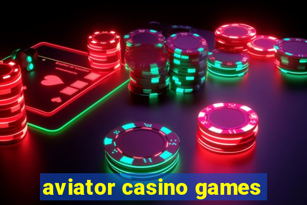 aviator casino games