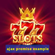 ajax promise example