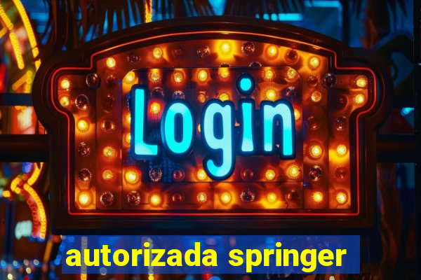 autorizada springer