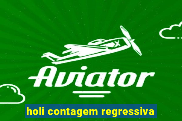 holi contagem regressiva