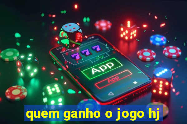 quem ganho o jogo hj