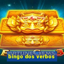 bingo dos verbos