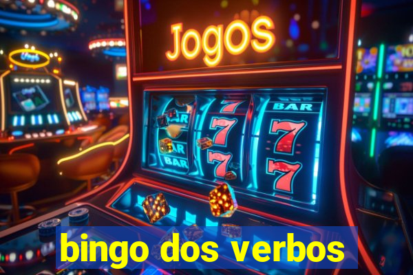 bingo dos verbos