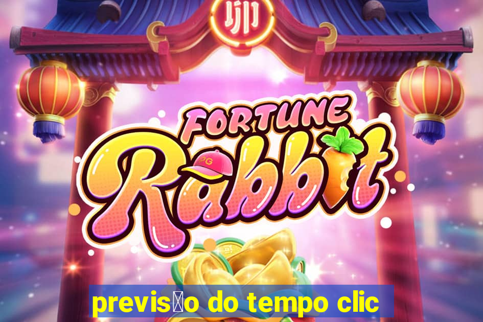 previs茫o do tempo clic