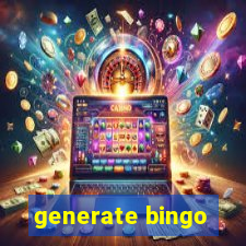 generate bingo