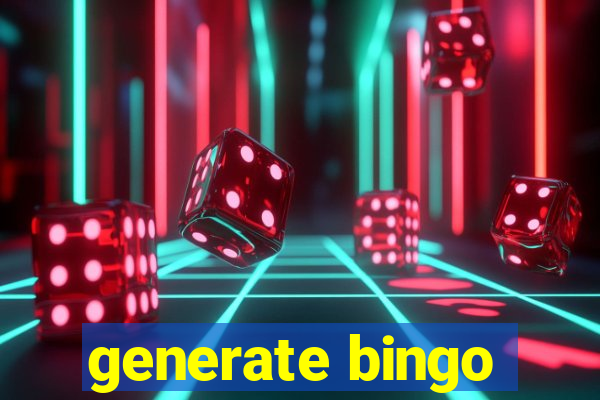 generate bingo