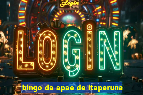 bingo da apae de itaperuna