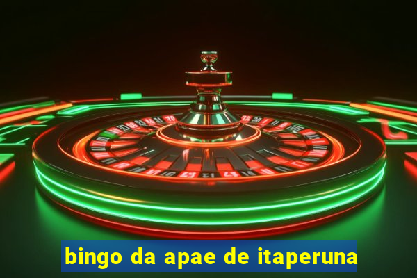 bingo da apae de itaperuna