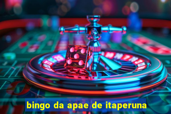 bingo da apae de itaperuna