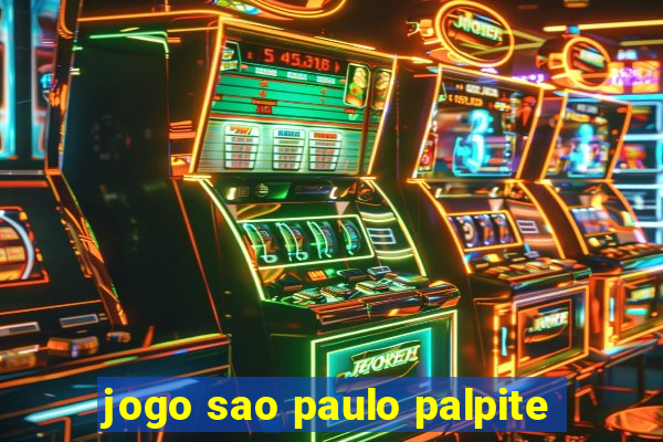 jogo sao paulo palpite