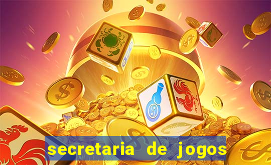 secretaria de jogos e apostas