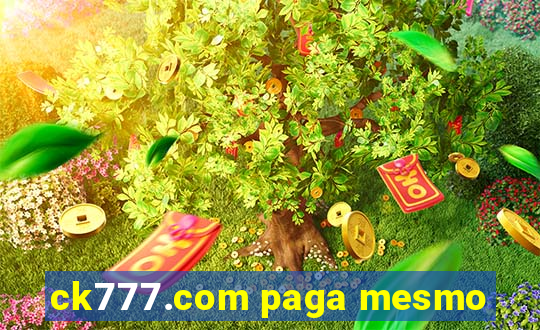 ck777.com paga mesmo