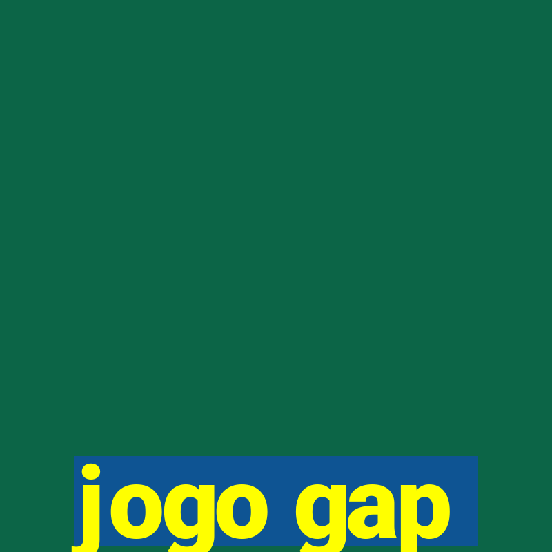 jogo gap