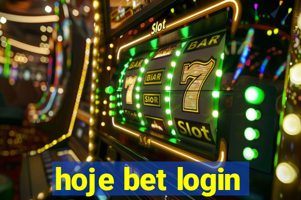 hoje bet login