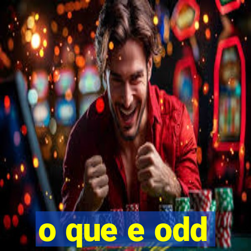 o que e odd