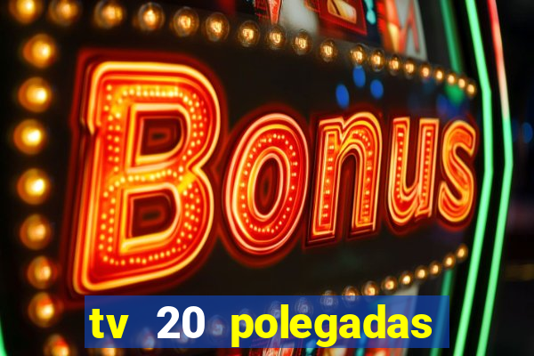 tv 20 polegadas casas bahia