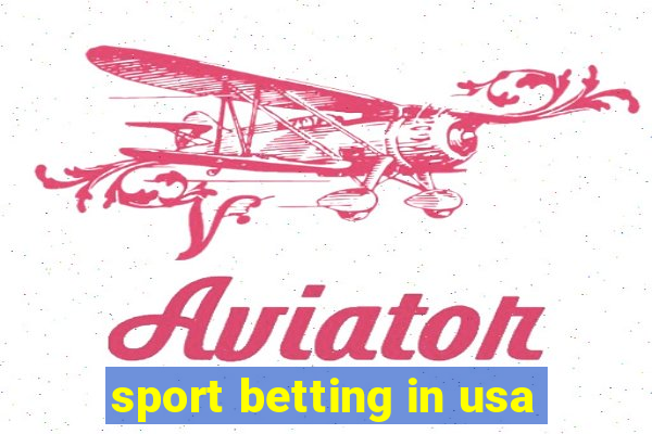 sport betting in usa