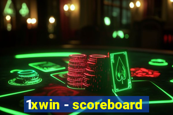 1xwin - scoreboard