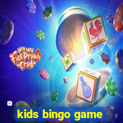 kids bingo game