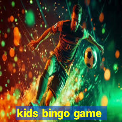 kids bingo game